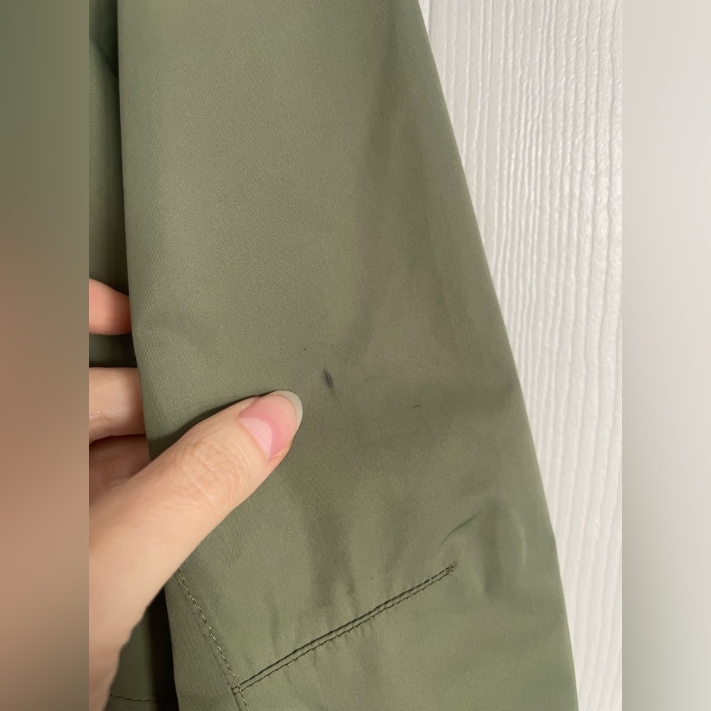 Gorpcore Woods Hooded Rain Jacket Windbreaker Olive Green M - Picture 9 of 16